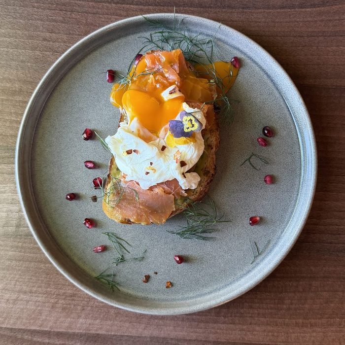 Egg Royale at Chaya Cafe